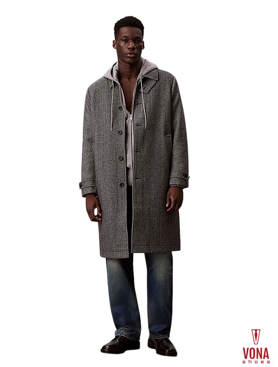 Cappotto Calvin Klein Lv04ld510g Uomo