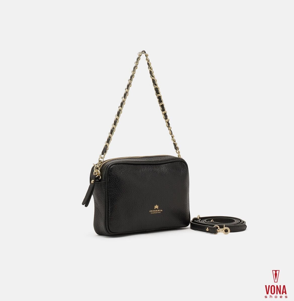 Tracolla Cuoieria Fiorentina Velvet Mini Donna