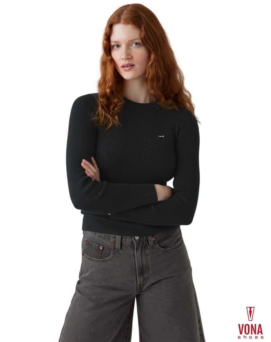 Maglione Levi`S Rib Crew Donna