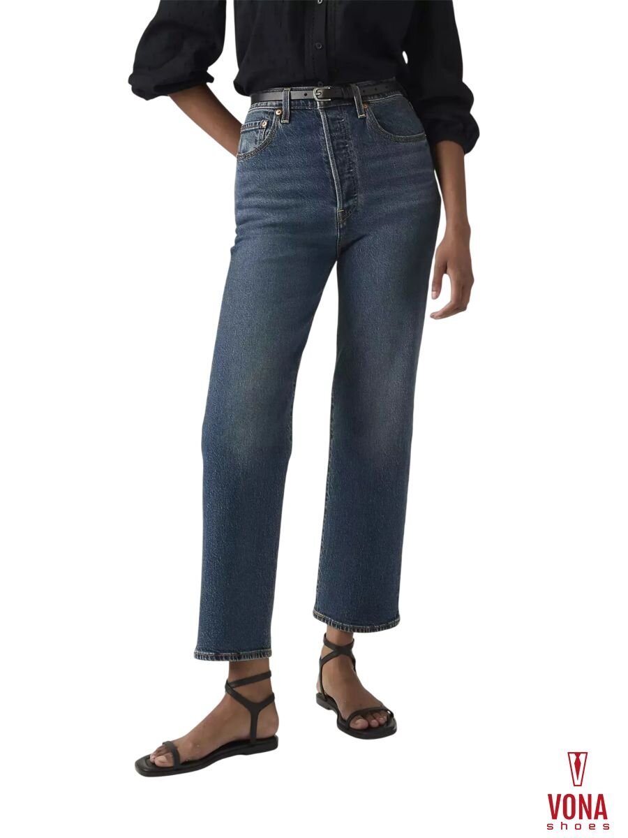 Jeans Levi`S Ribcage Straight Ankle Donna