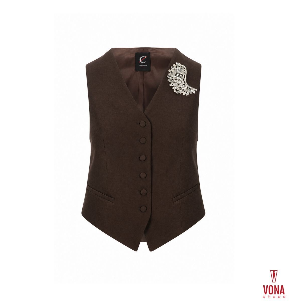 Gilet Cafenoir C7Jh0117 Donna
