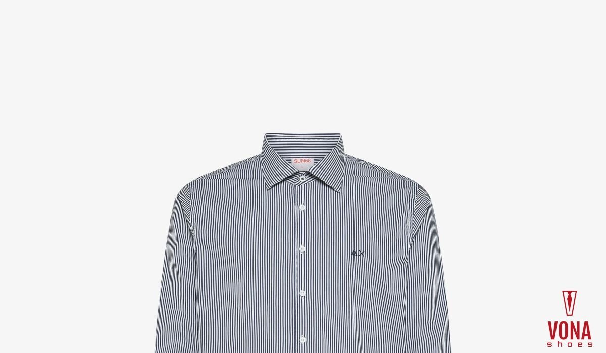 Camicia Sun68 S46102 Uomo