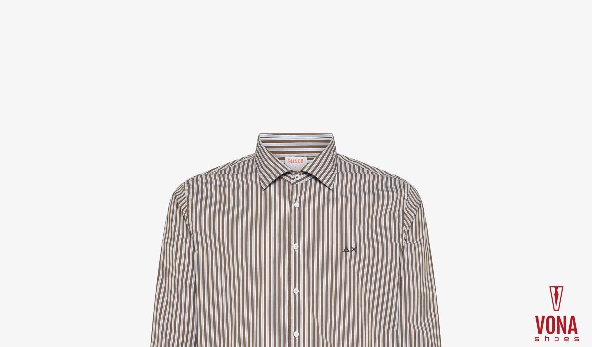 Camicia Sun68 S46102 Uomo
